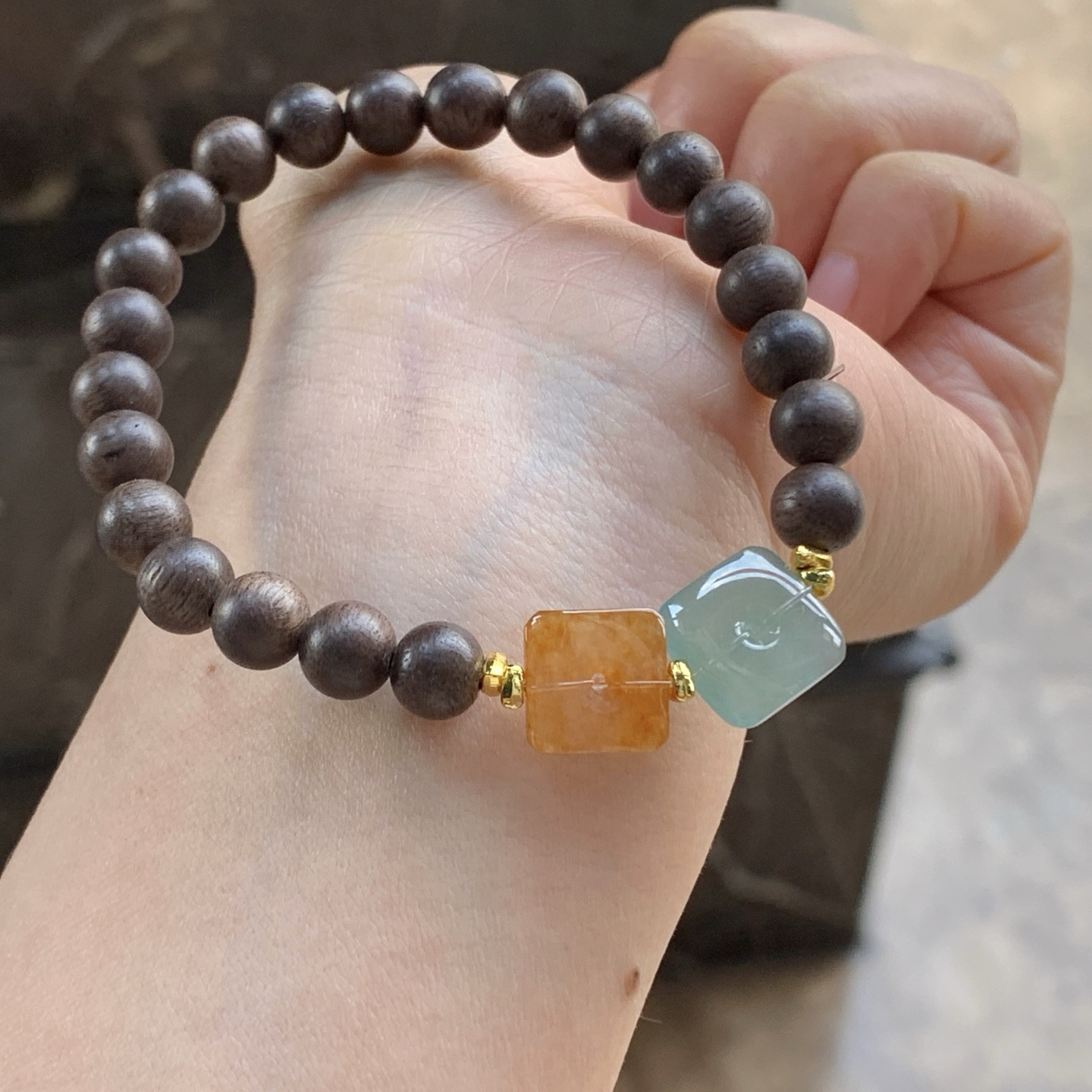 冰种特色手串^_^冰透