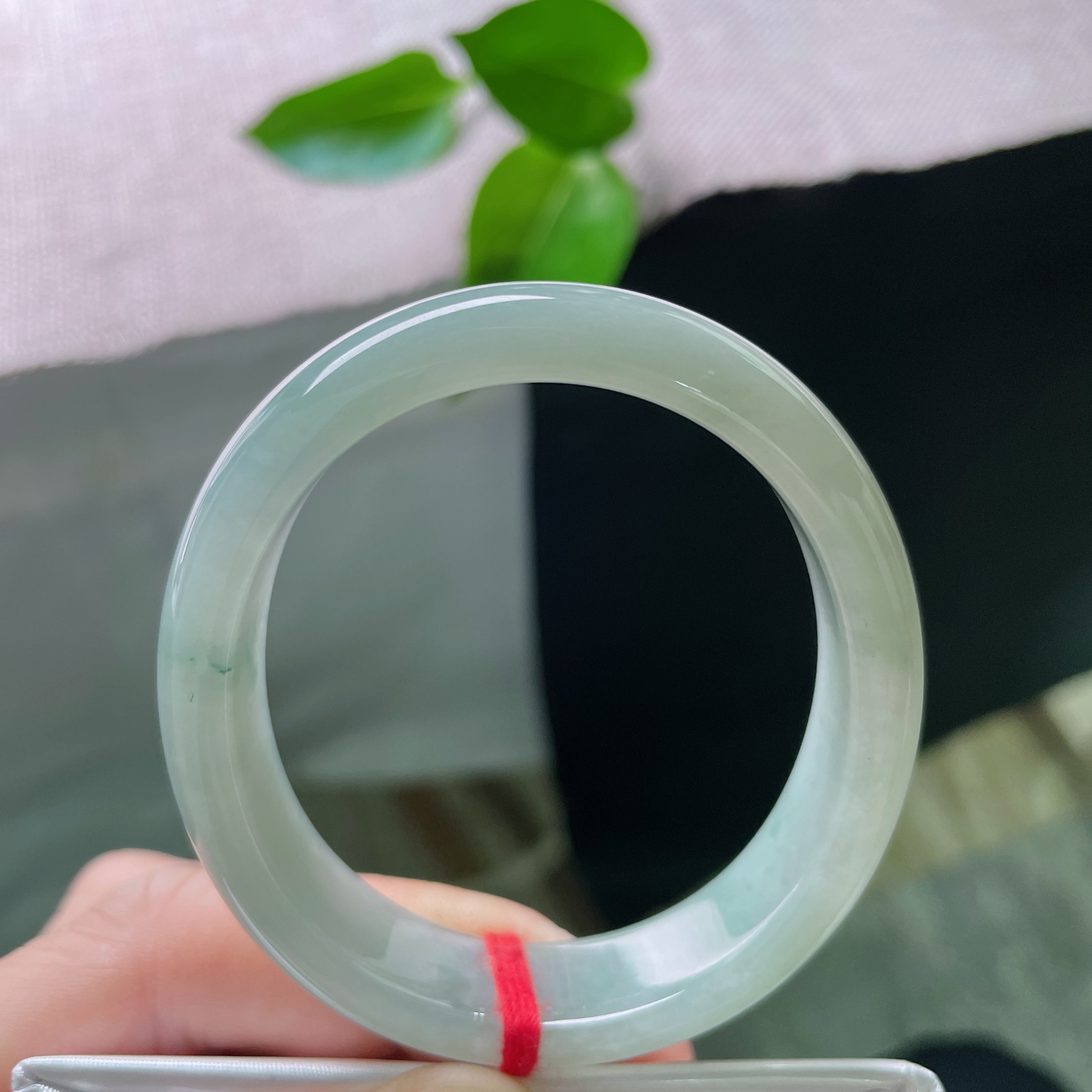 51.4/12.5/6.5绿底贵妃，清新，种水好，底子细腻，皮纹..