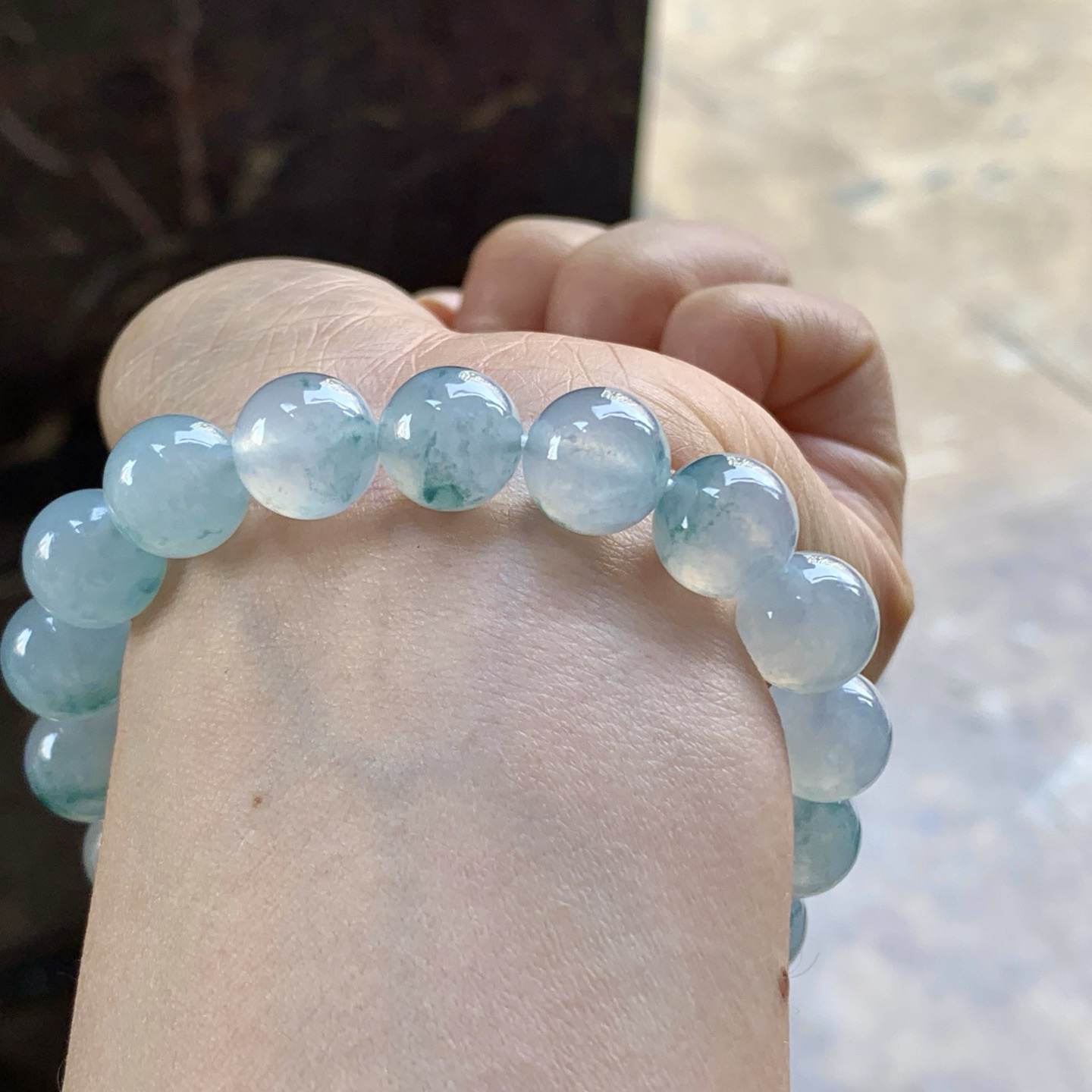 蓝花手串^_^飘花灵韵 清新