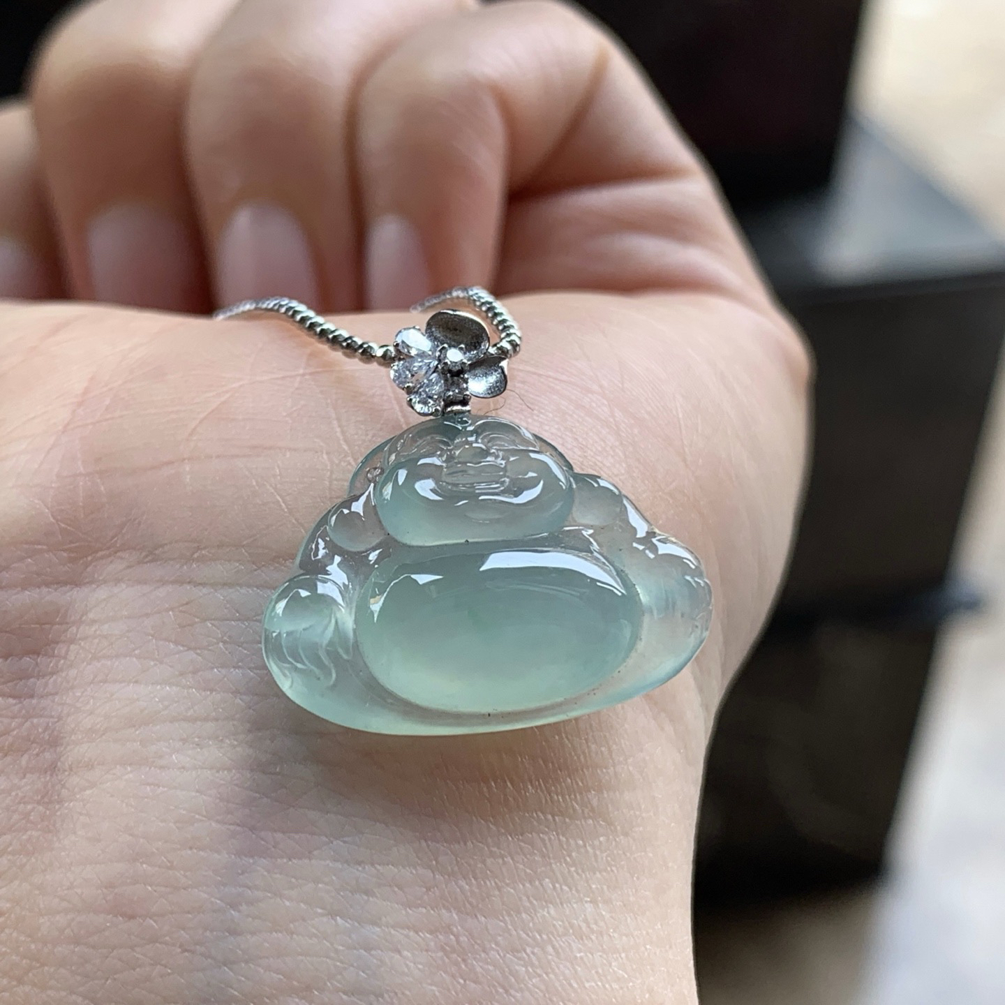 金扣晴水小佛^_^