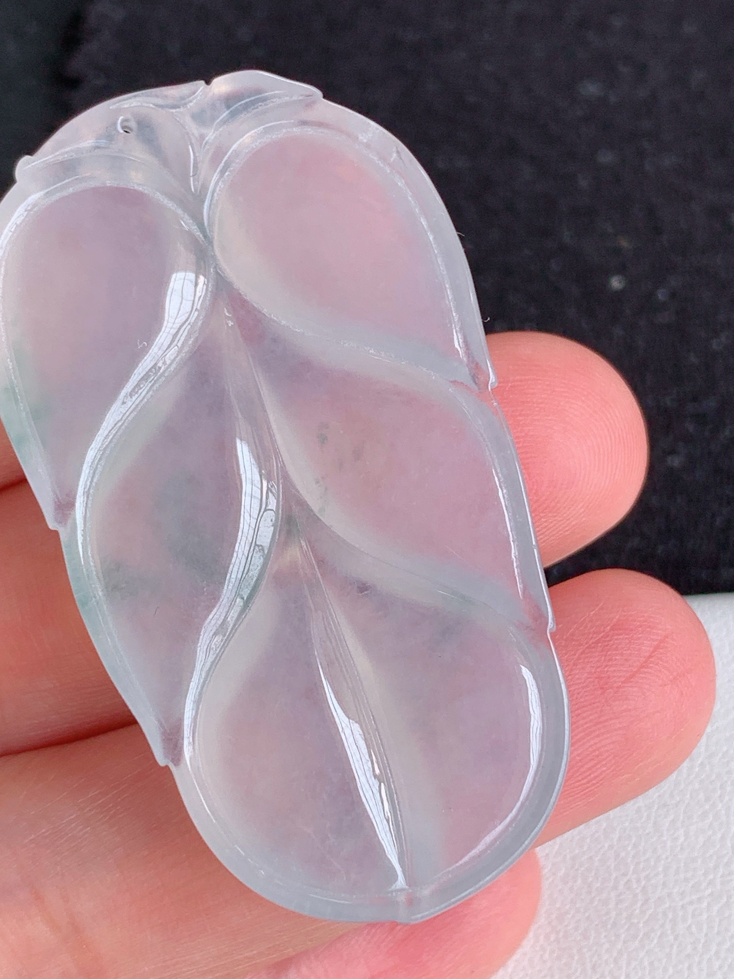 ️冰飘花树叶无裂裸石尺寸：49.3/27.6/5.7