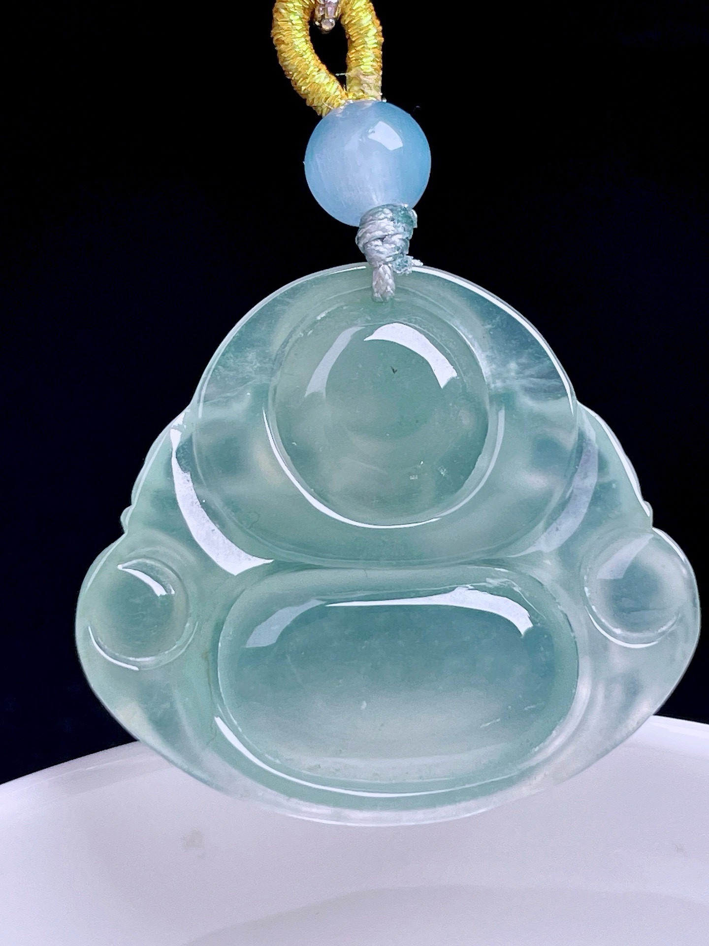 ️ 佛公 冰润通透，种老水润 尺寸：27/29.8/6.6，ss50182a