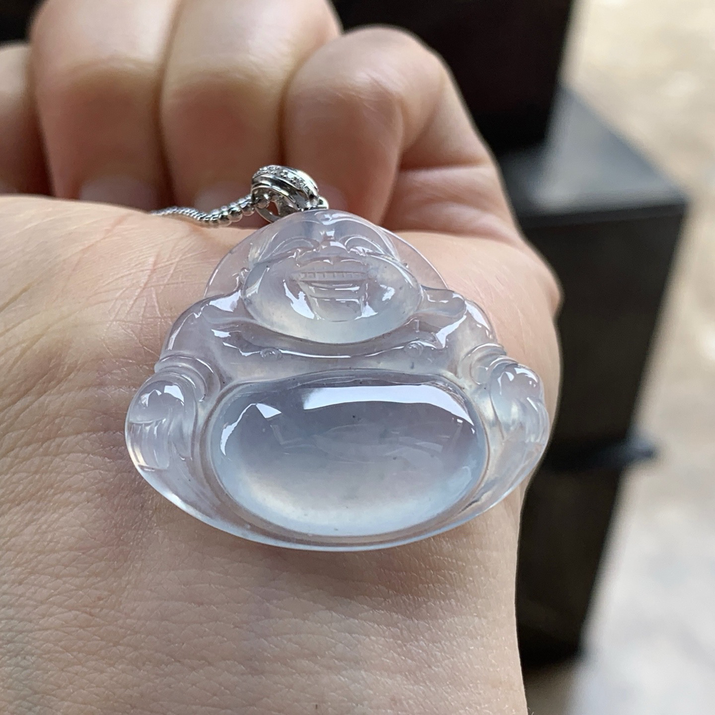 金扣冰蓝佛公^_^尺寸28.7