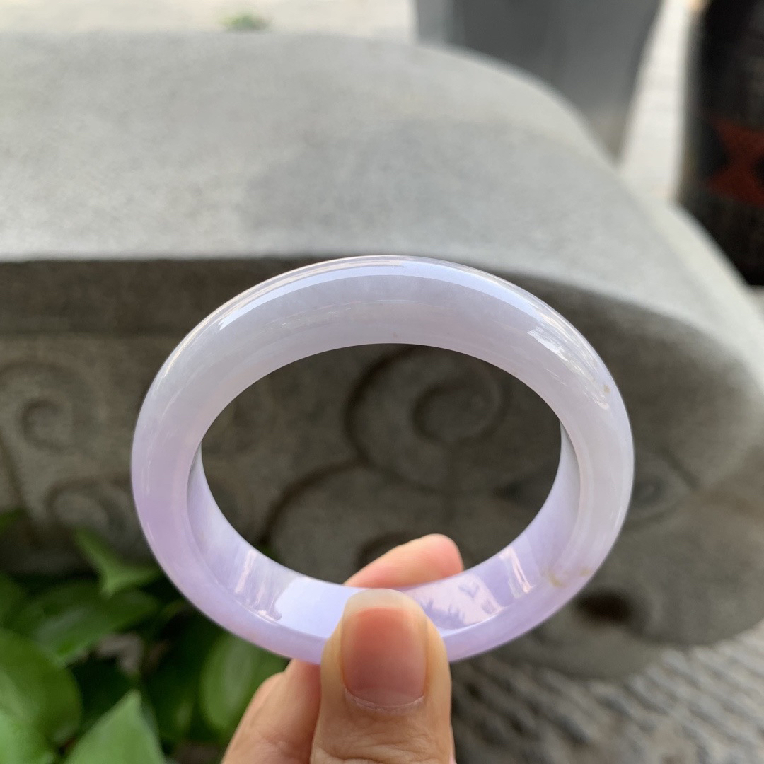 小圈口51.8-12.5-8.4 【紫罗兰正圈手镯】正圈51 52可戴