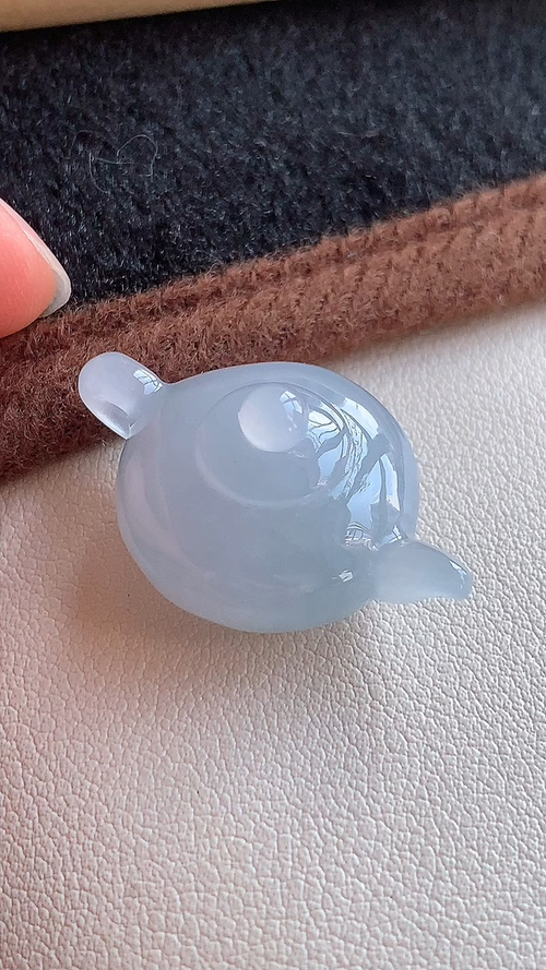 ️超值950天然翡翠，冰胶茶壶尺寸29.8-19.2-14.4 yl418