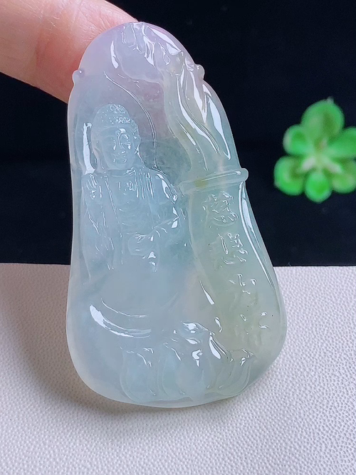 阿弥陀佛，无裂，尺寸55/30/5.2/编号fn18