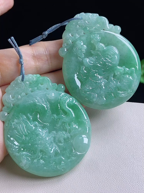 龙凤牌，无裂，编号14d7y