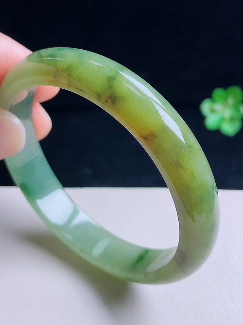 手镯，无裂，尺寸52.5×10.5/6.2/编号14az18