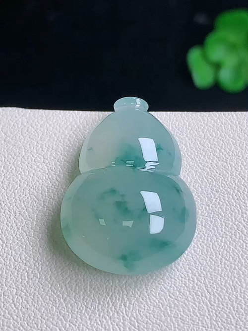  ，冰飘花葫芦，无裂，尺寸25.2/18/8.7，№;y1835   16