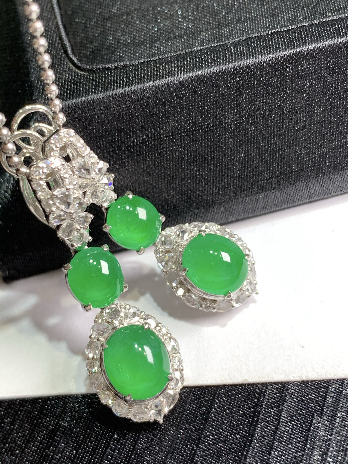 满色耳环，上身超美~