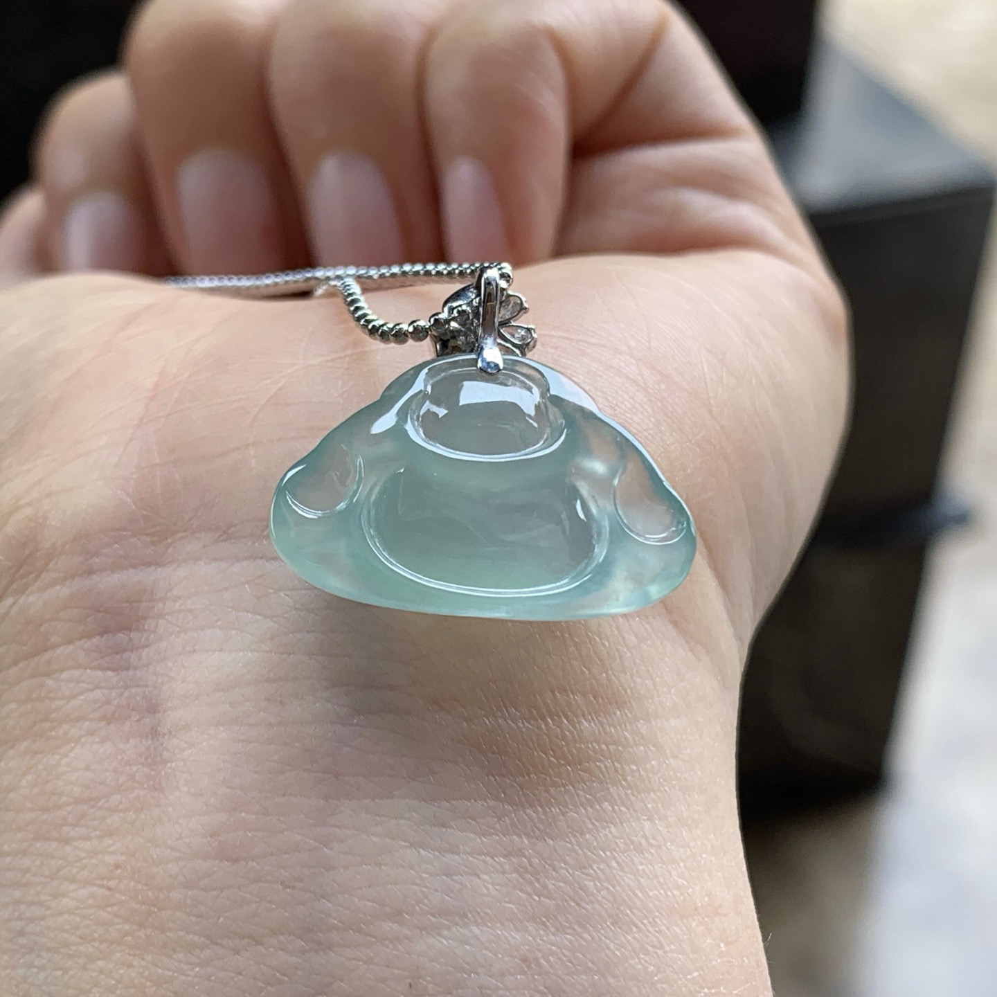 金扣晴水小佛^_^