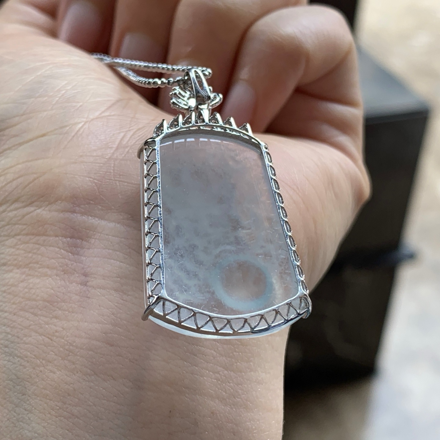 金扣冰龙牌^_^ 尺寸31.4