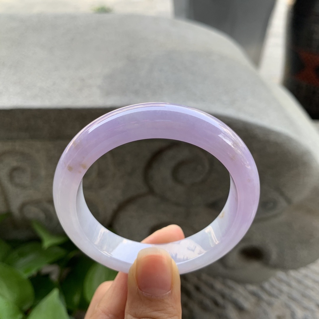 小圈口51.8-12.5-8.4 【紫罗兰正圈手镯】正圈51 52可戴