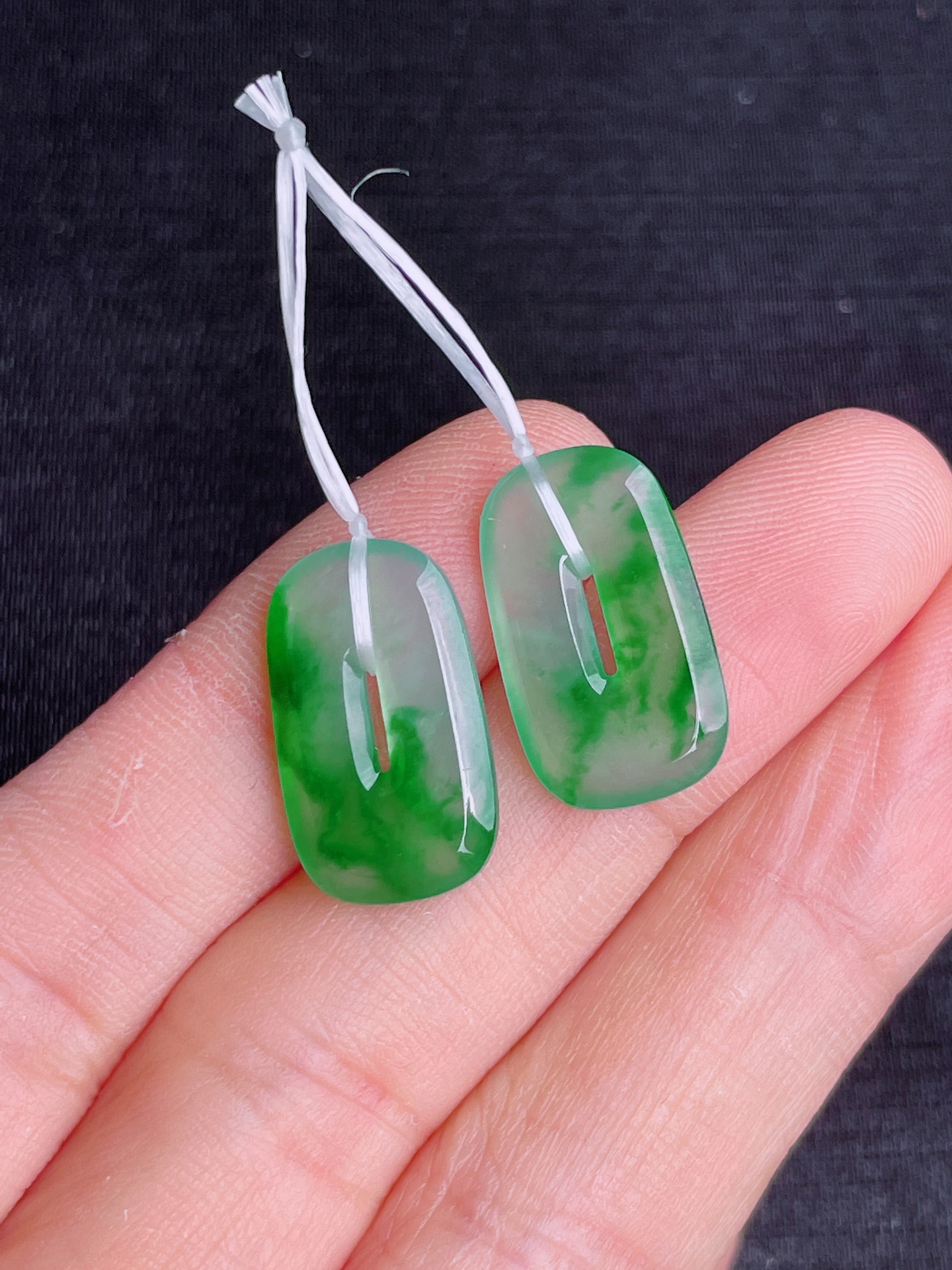 ️高冰绿福贝吊坠，晶莹剔透，新颖时尚，无裂，20-11.5-2.8