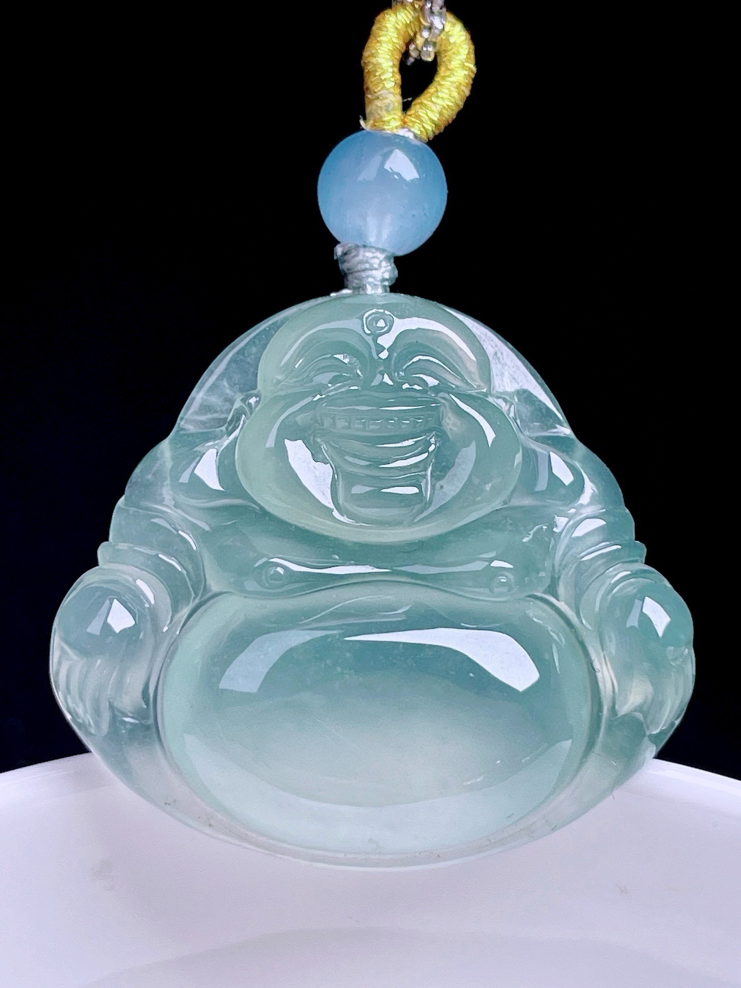 ️ 佛公 冰润通透，种老水润 尺寸：27/29.8/6.6，ss50182a