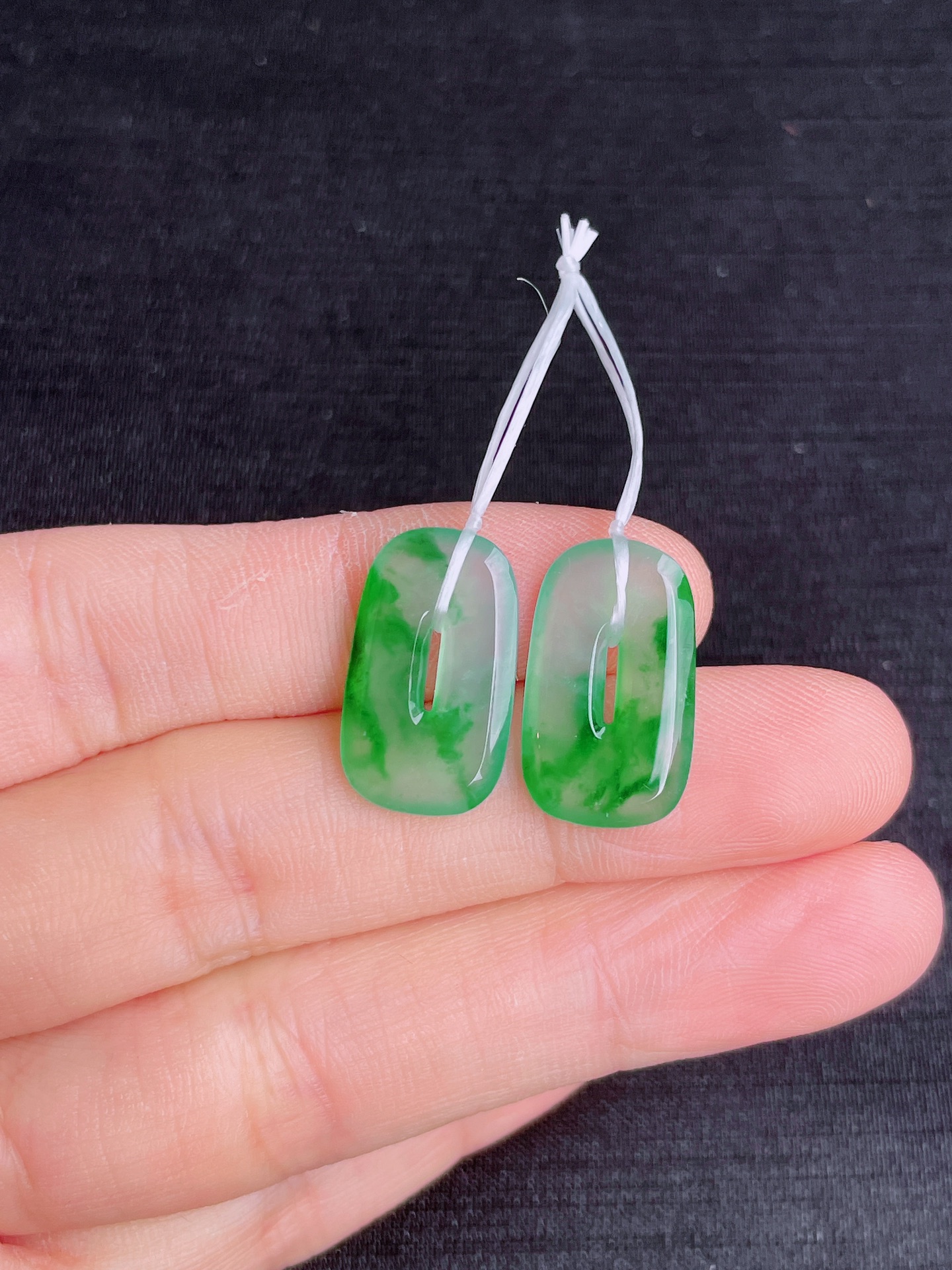 ️高冰绿福贝吊坠，晶莹剔透，新颖时尚，无裂，20-11.5-2.8