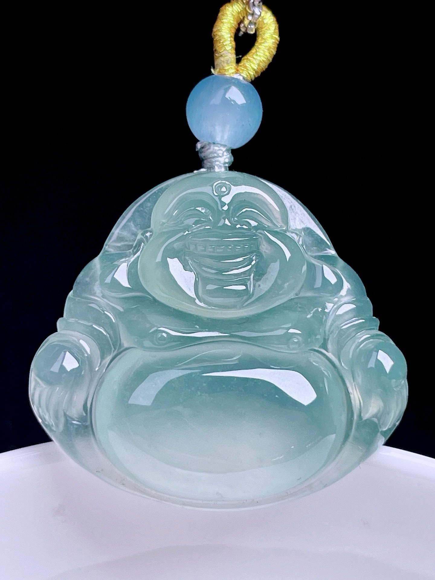 ️ 佛公 冰润通透，种老水润 尺寸：27/29.8/6.6，ss50182a