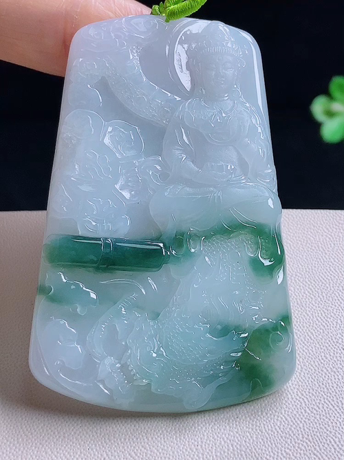 御龙观音，无裂，编号14d7y