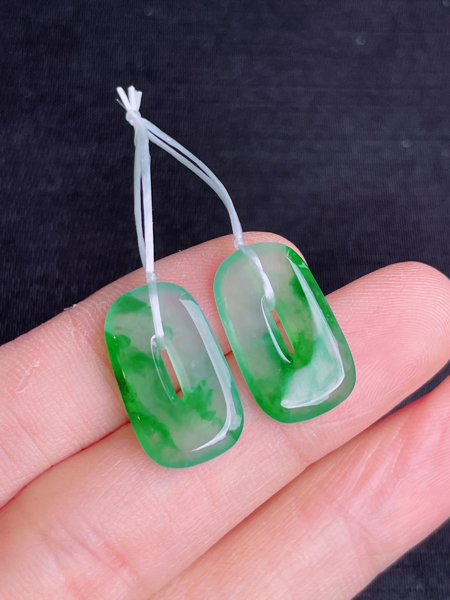 ️高冰绿福贝吊坠，晶莹剔透，新颖时尚，无裂，20-11.5-2.8