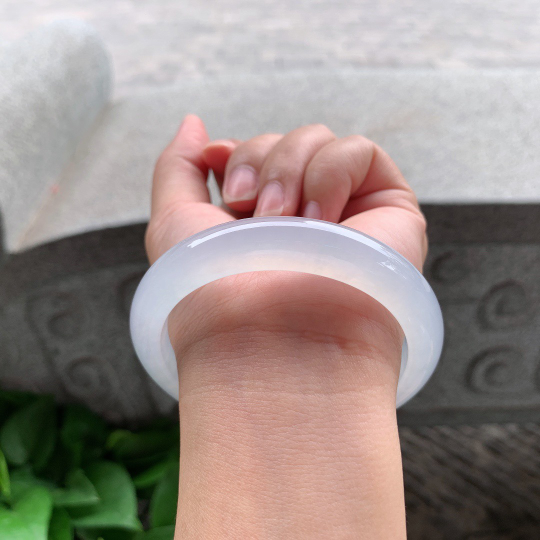 圈口 57-11.5-8.3【高冰种正圈手镯】正圈57 58可戴