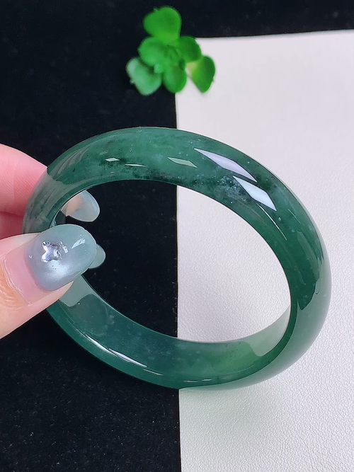 蓝水手镯，无裂，尺寸50.5/12.6/7，№:y191468