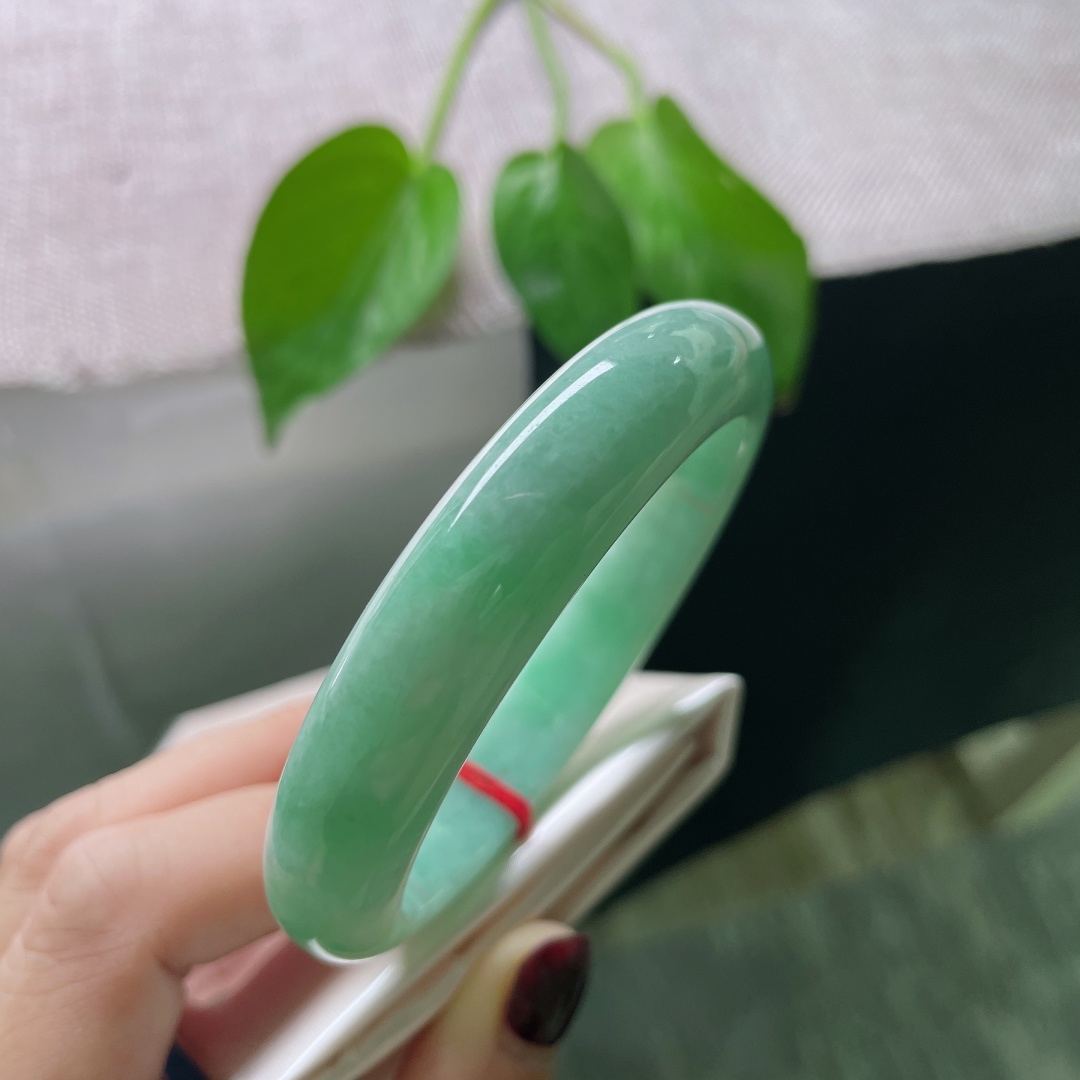 56.8/12.3/8.2绿底正圈，颜色鲜艳夺目，不争不抢，自有勃勃生机。有棉线，ss50824a