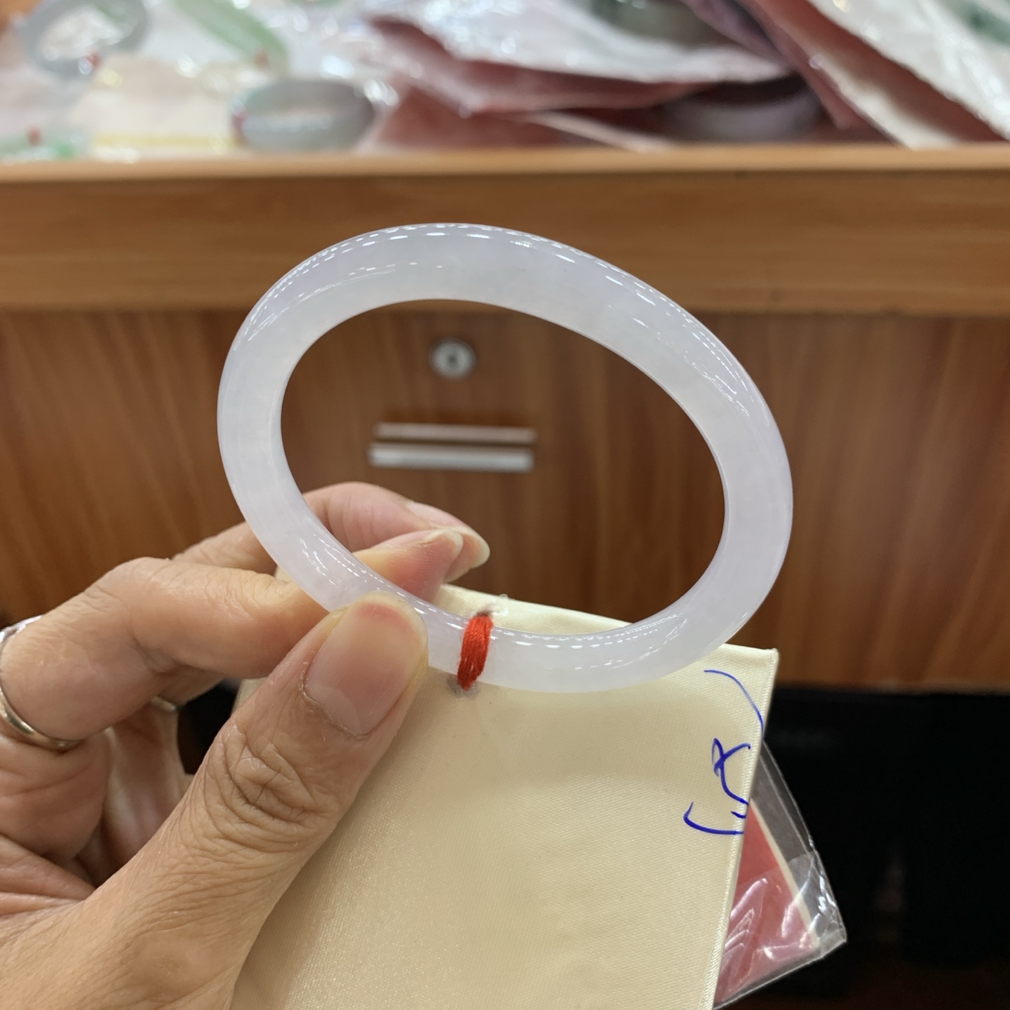 042005FN 白冰贵妃翡翠手镯 54-47-7.8-7.3