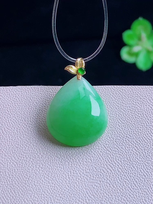 18k水滴，无裂，编号c219