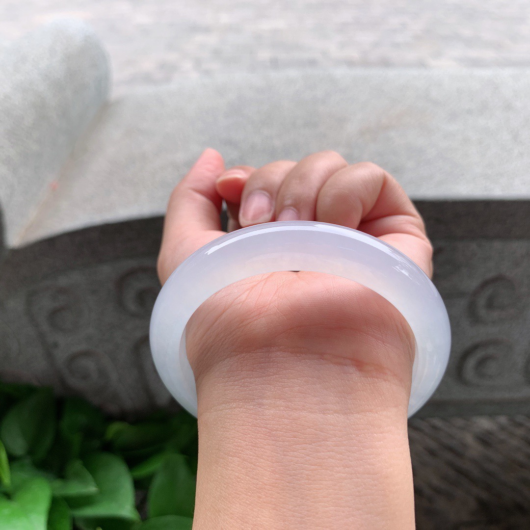 圈口 57-11.5-8.3【高冰种正圈手镯】正圈57 58可戴