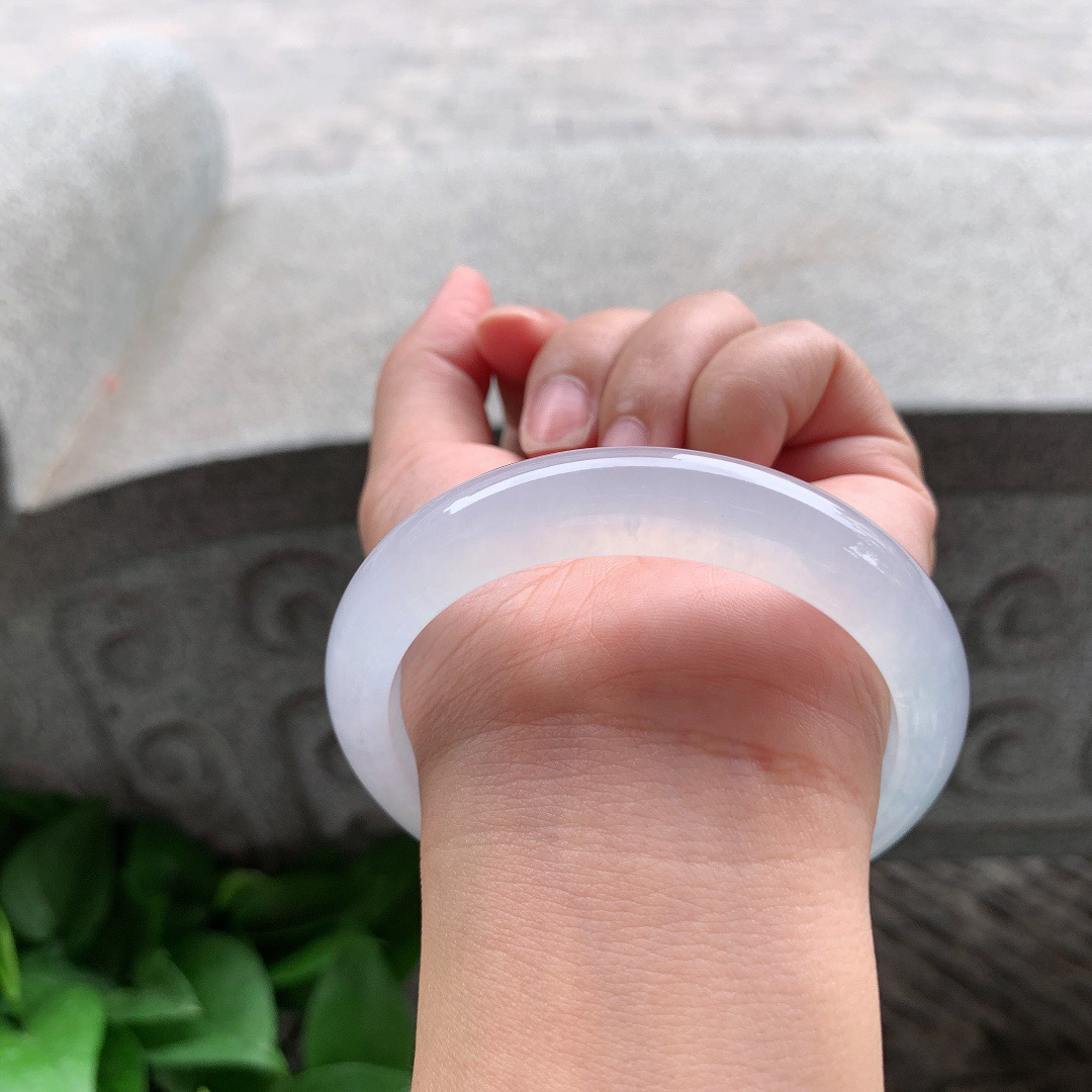 圈口 57-11.5-8.3【高冰种正圈手镯】正圈57 58可戴