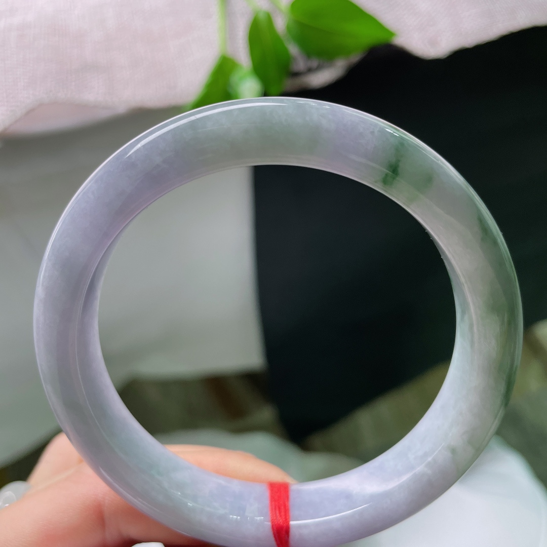 60.8/11.9/8.7春带彩正圈，水润细腻，婉间艳丽，优雅大方，无裂，ss51374a