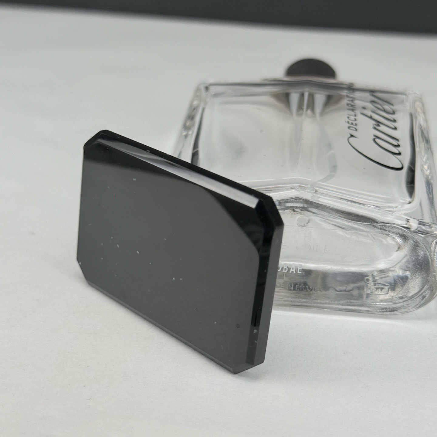 精品墨翠雪花棉墨翠无事牌 种好色正 黑度极好 打灯通透 油性十足 尺寸51.9