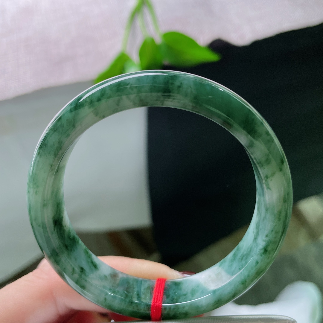 53.6/12.4/7.6飘花正圈，水润，沉稳贵气，典雅，无裂，ss51331a