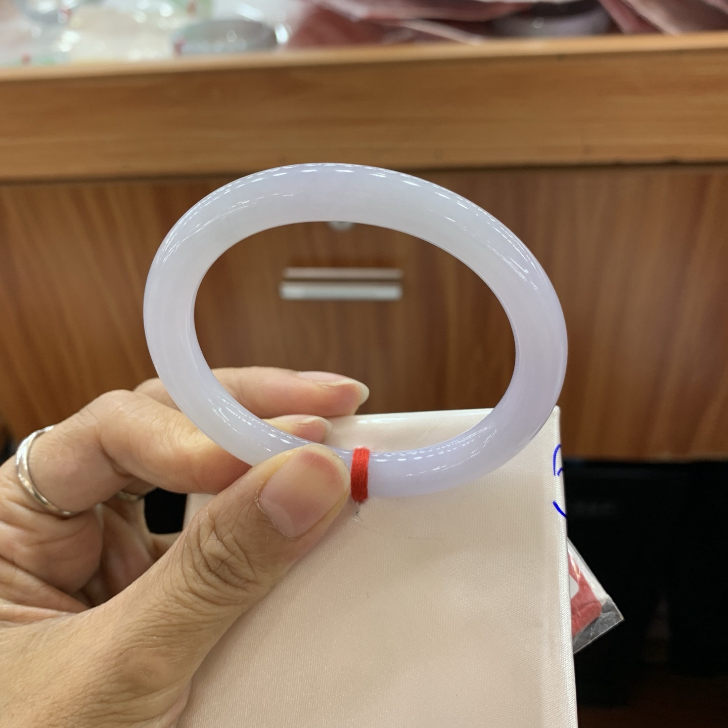 042002FN 紫罗兰贵妃翡翠手镯 54-47.5-7.9-8.2