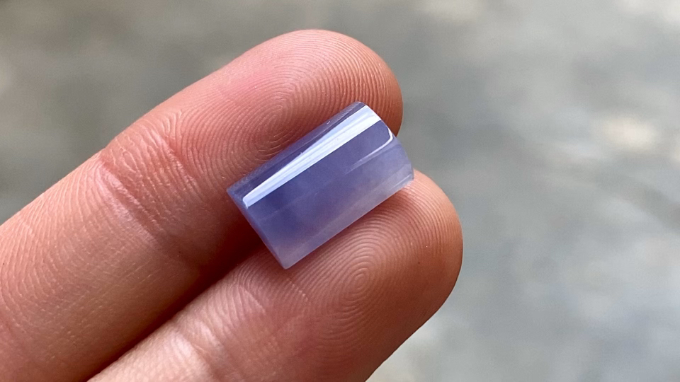 ️ 浓紫马鞍，12.2*7.5*4 完整