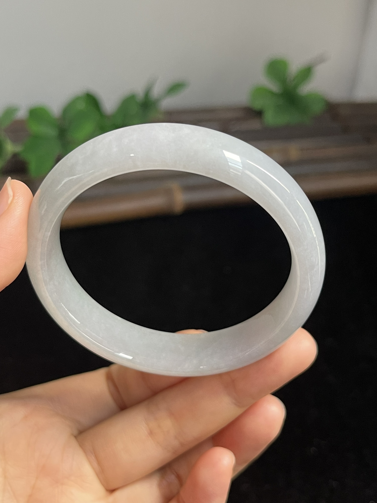 正圈53.2圈口，翡翠手镯