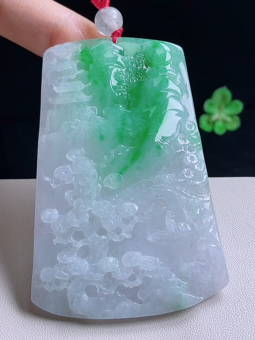 山水，无裂，尺寸77.5/50.1/6.8编号15ad7y