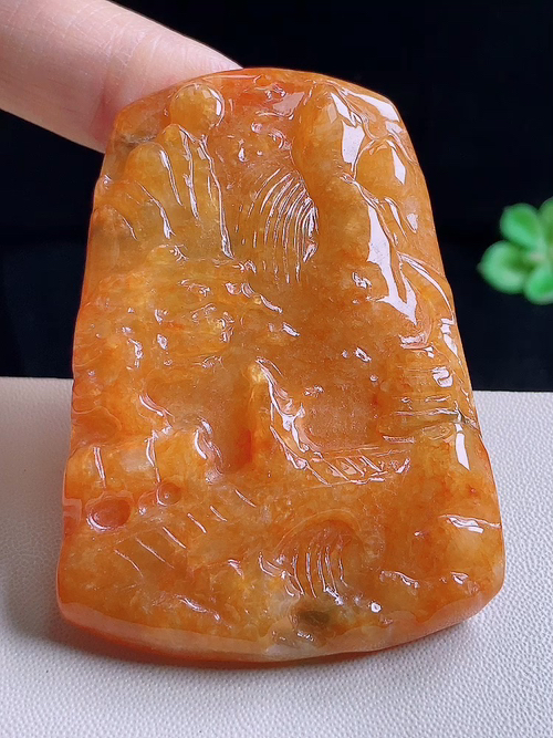 山水，无裂，尺寸64.3/45/7.6编号15pw20