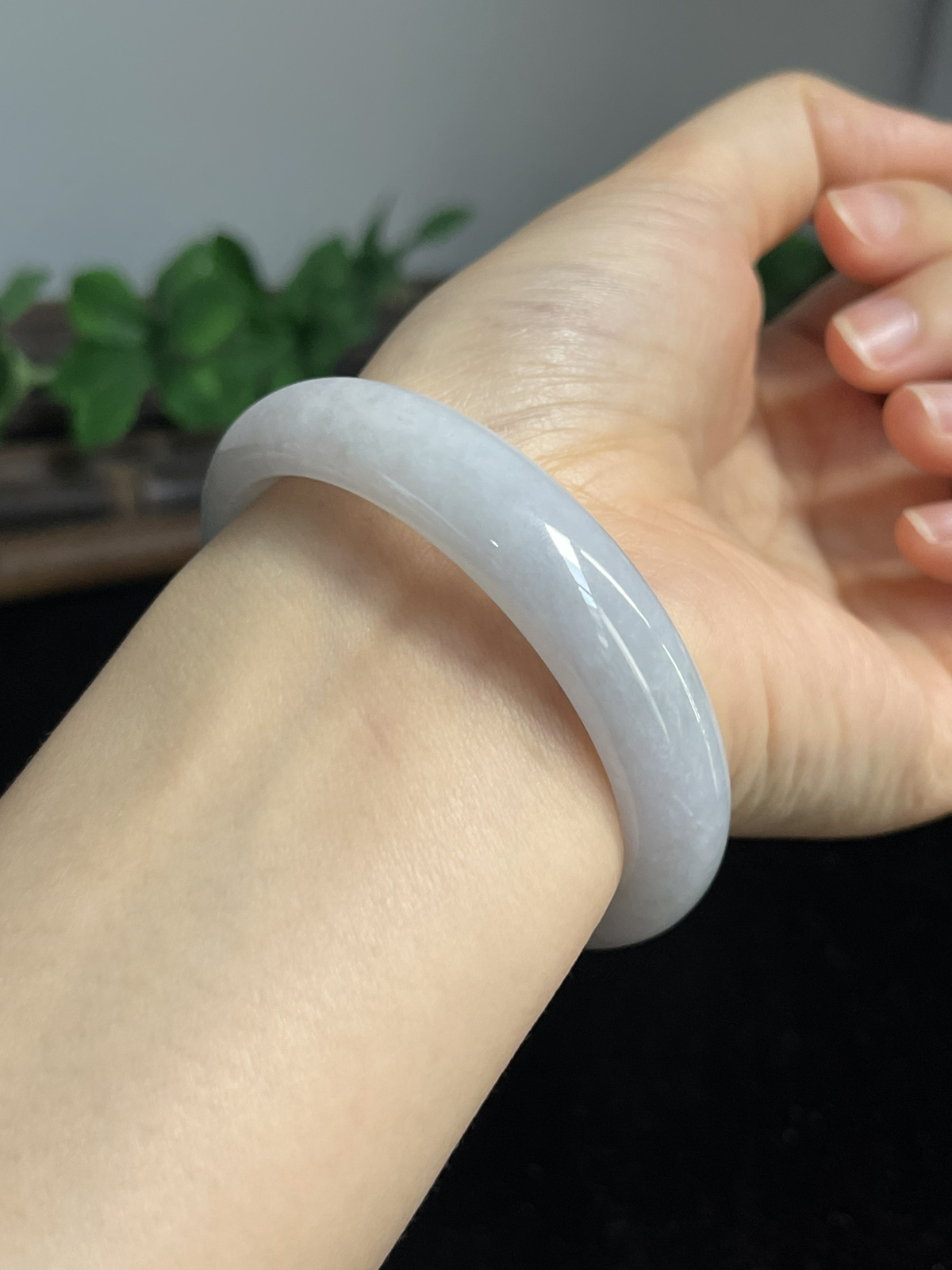 正圈53.2圈口，翡翠手镯