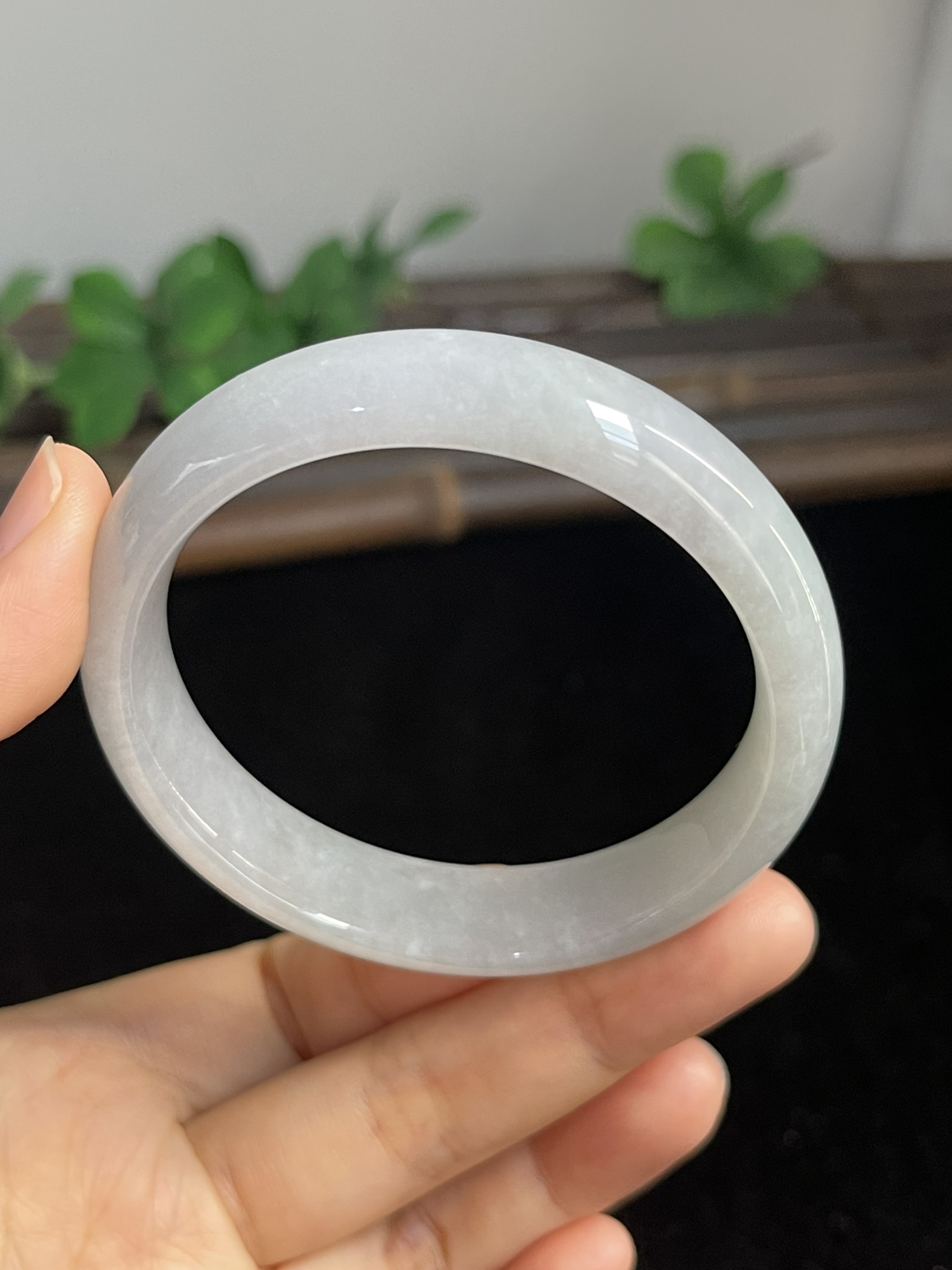 正圈53.2圈口，翡翠手镯