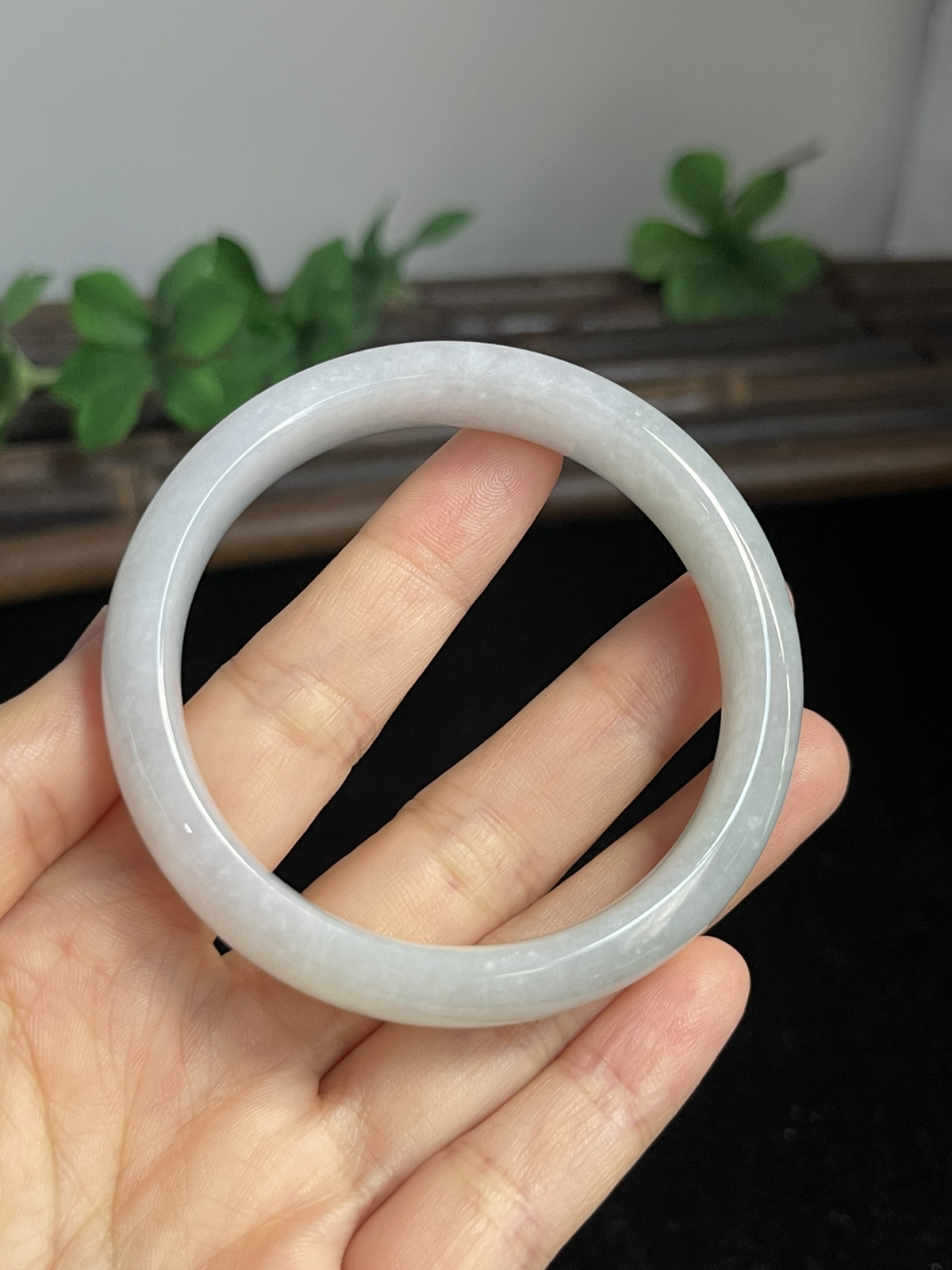 正圈53.2圈口，翡翠手镯