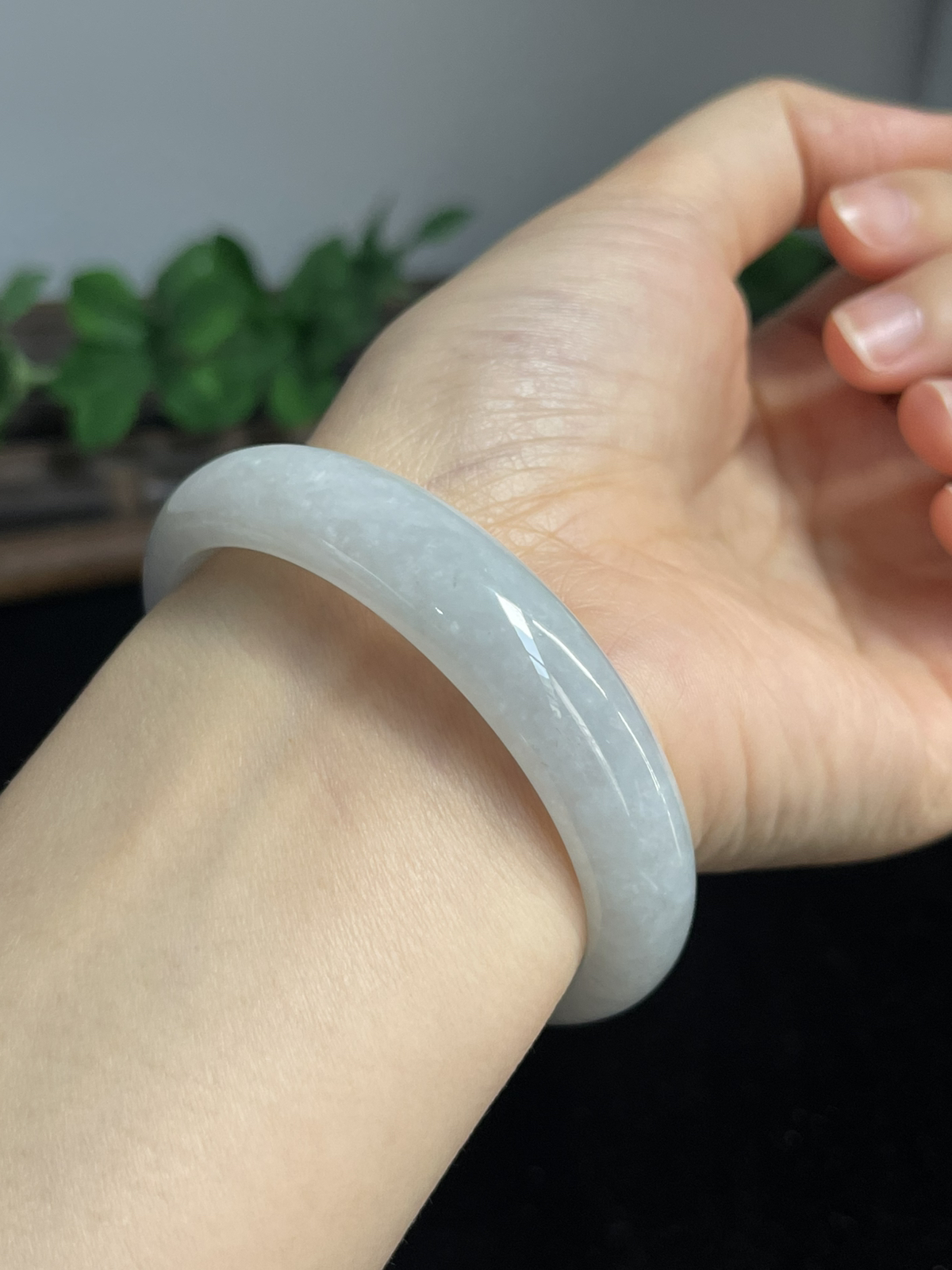 正圈53.2圈口，翡翠手镯