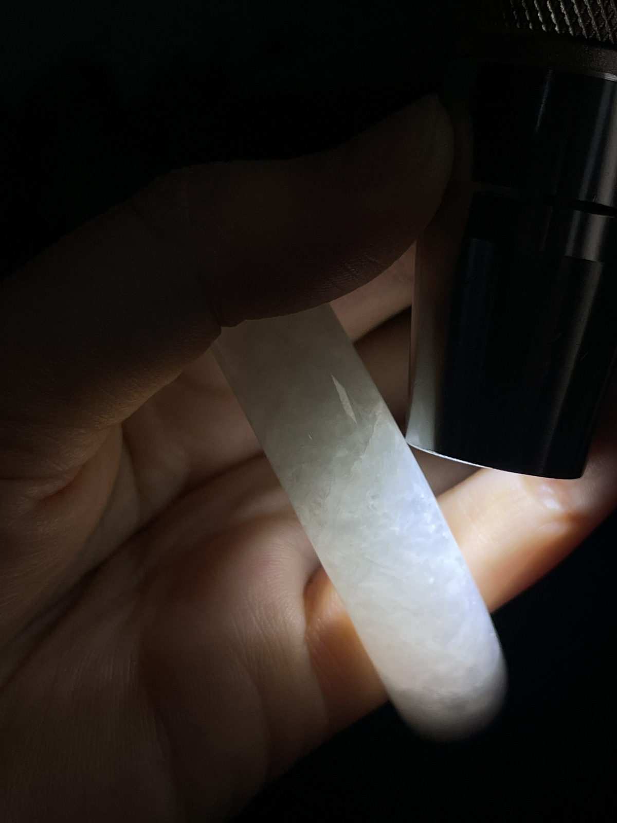 正圈53.2圈口，翡翠手镯