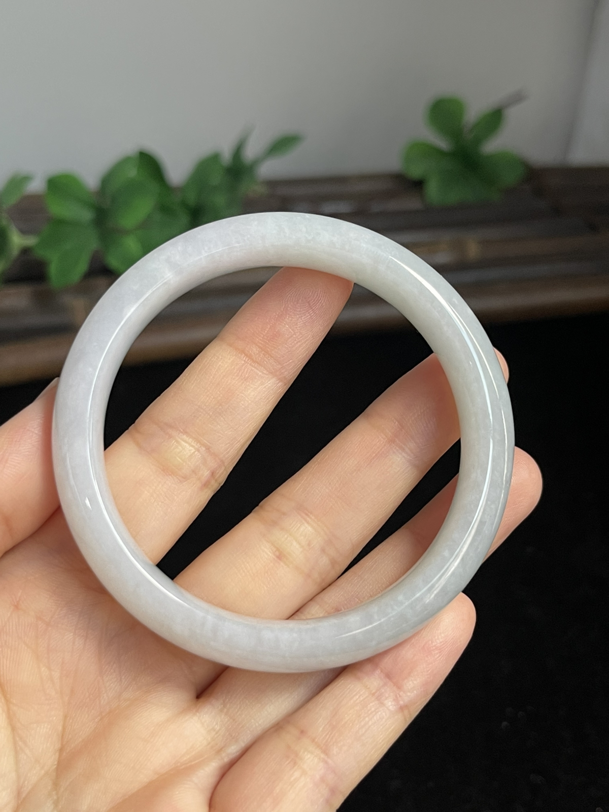 正圈53.2圈口，翡翠手镯