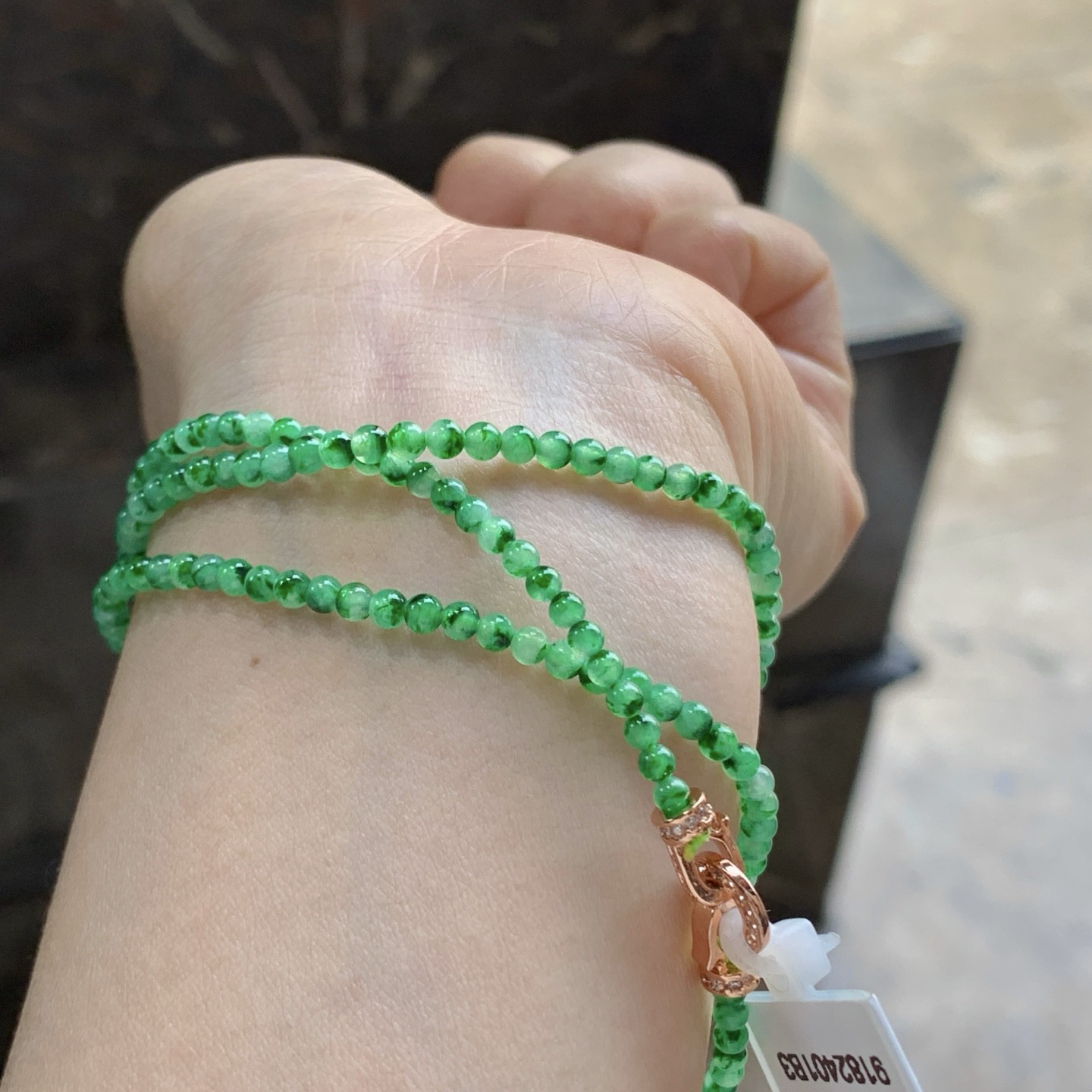 冰绿珠链^_^鲜艳 色阳