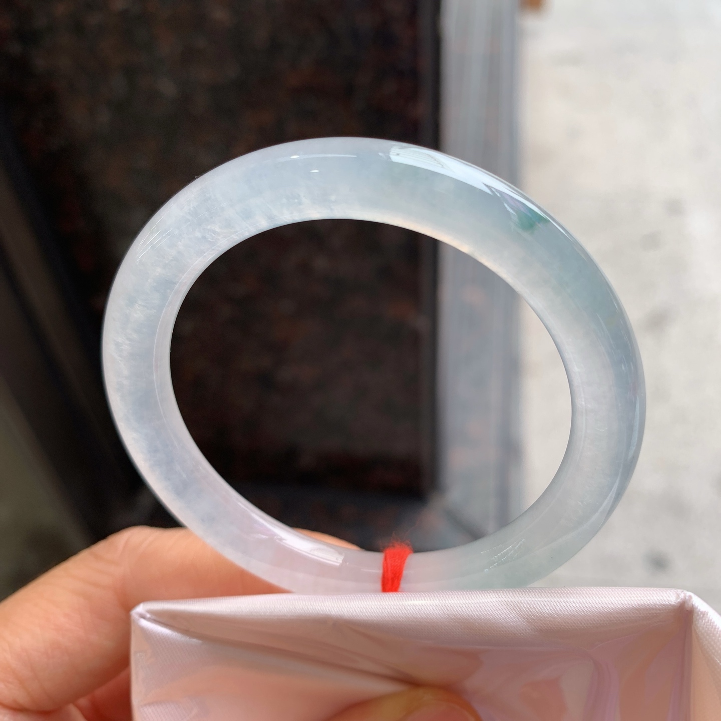 圆条冰飘花 无裂 尺寸：50.2/7.5/8 冰润