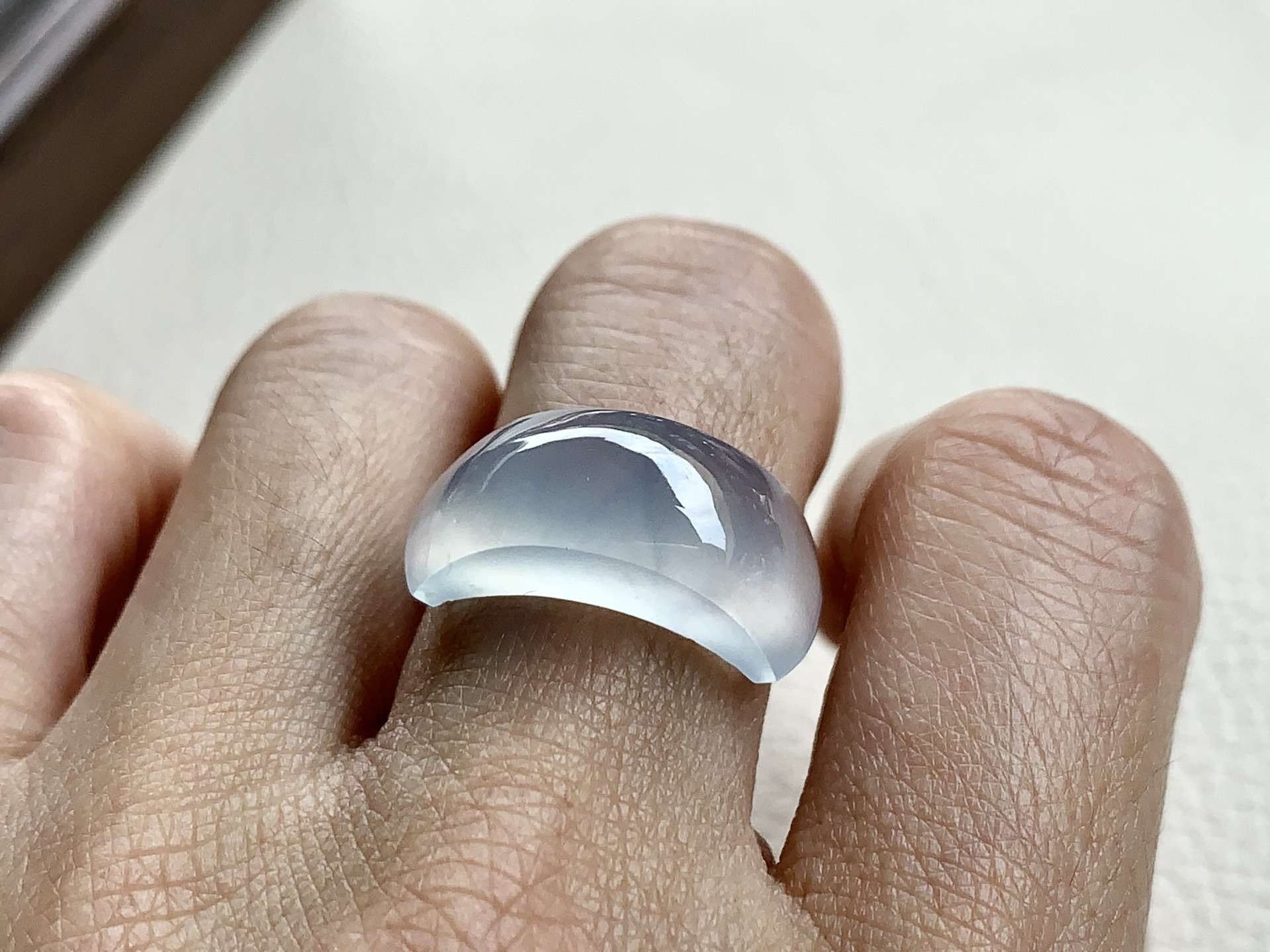 ️ 冰种马鞍，用料厚实，种水极好，尺寸20.8×8.2×6