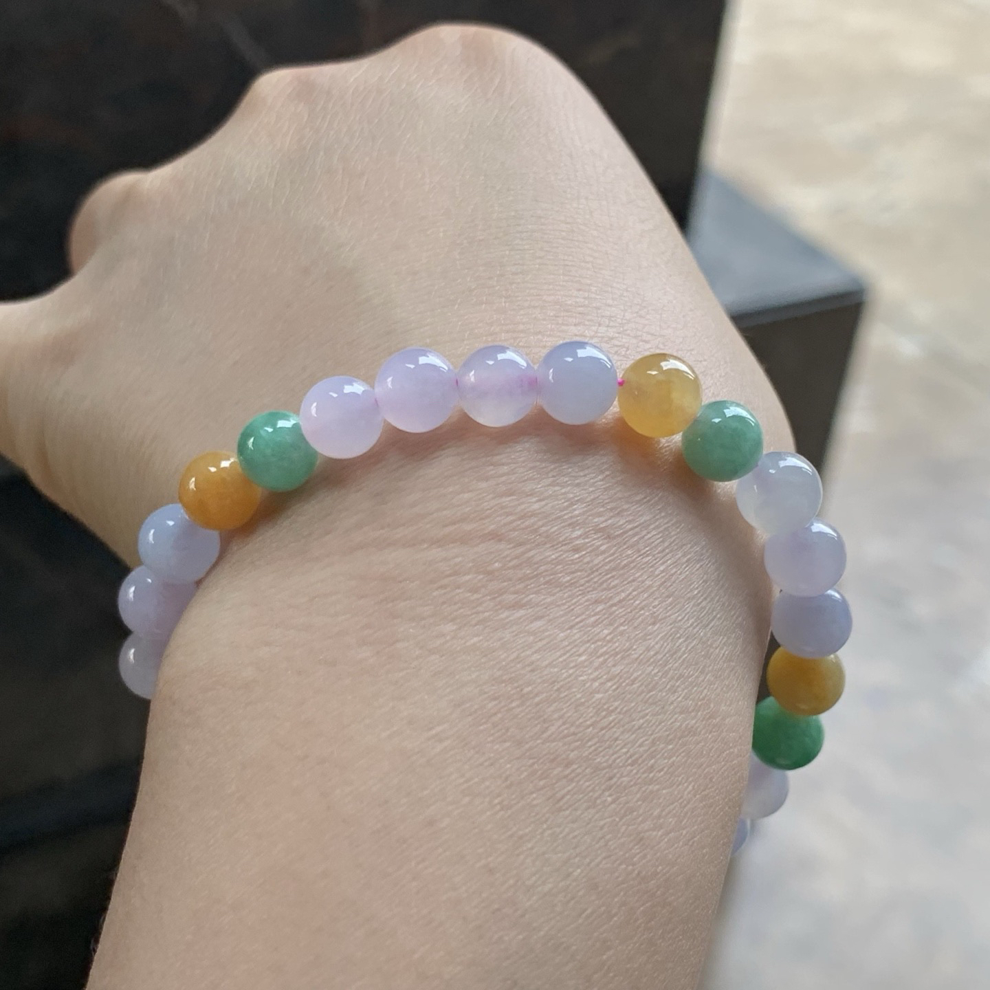 彩色手串^_^鲜艳