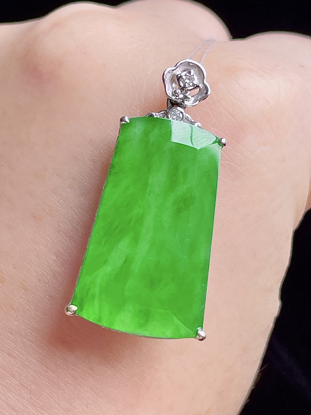 ️ 缅绿无事牌 花色灵动 色绿无比：33.5/17/6.8，超值