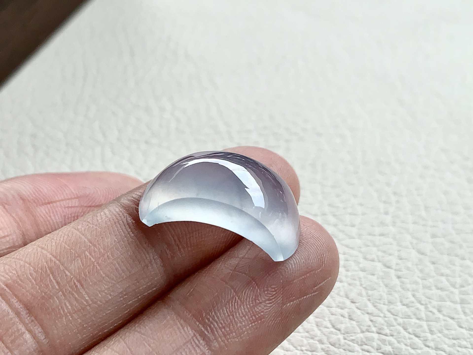 ️ 冰种马鞍，用料厚实，种水极好，尺寸20.8×8.2×6